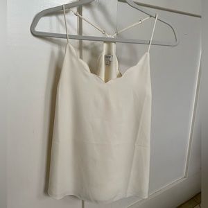 J. Crew. Scalloped Cami Top, size 6